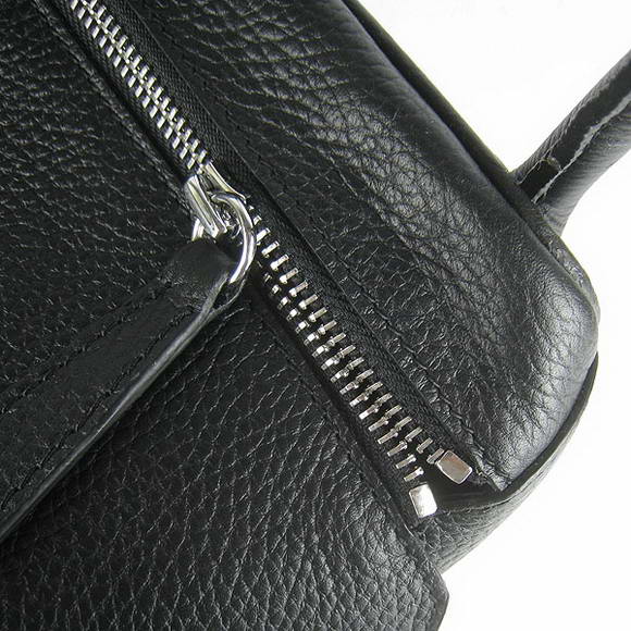 High Quality Replica Hermes Lindy 26CM Shoulder Bag Black - Click Image to Close